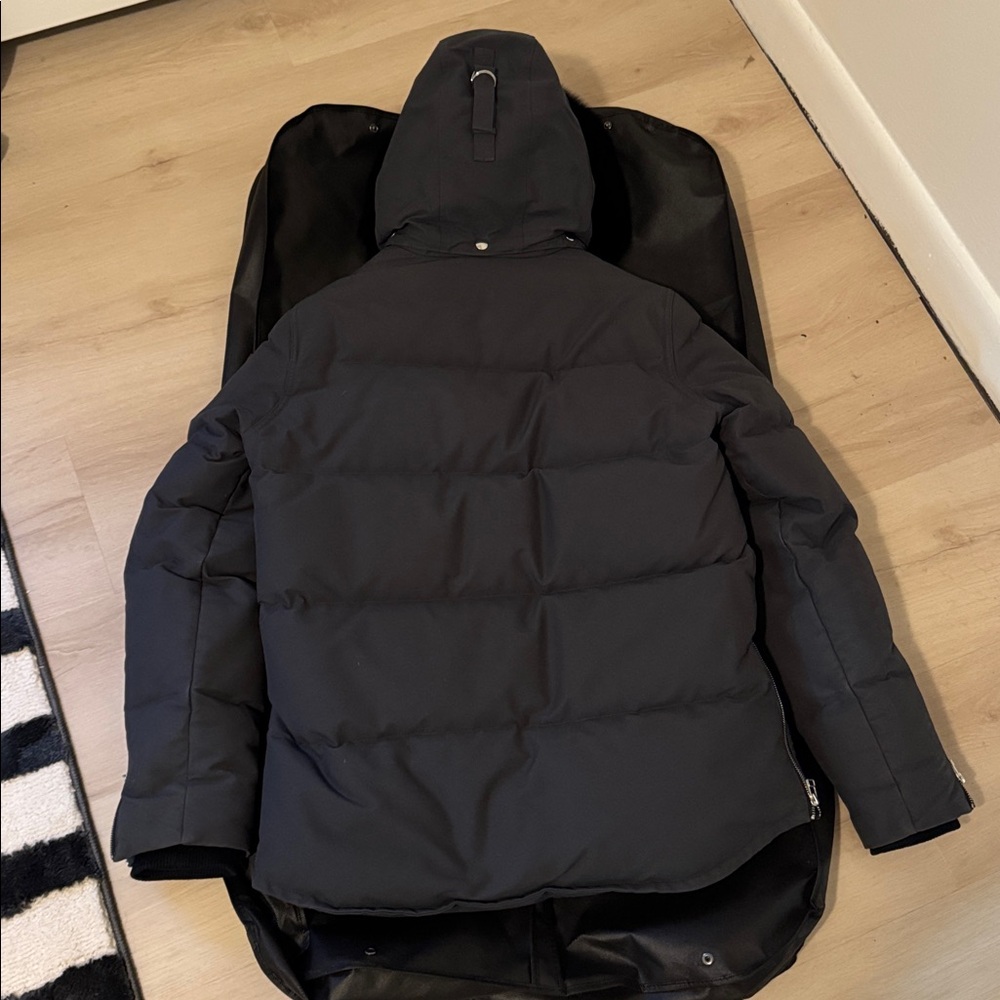 Moose Knuckles Original 3Q Fur Jacket – Size L – Granite / Black Fox Fur - Picture 3 of 16